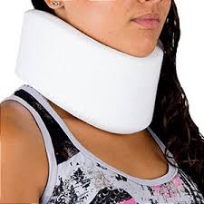 Colar Cervical de Espuma Branco — foto 2