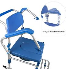 Cadeira de Banho D60 Dellamed Azul — foto 3