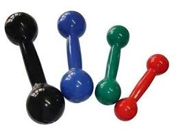 Halter Bola Emborrachado Treino Funcional