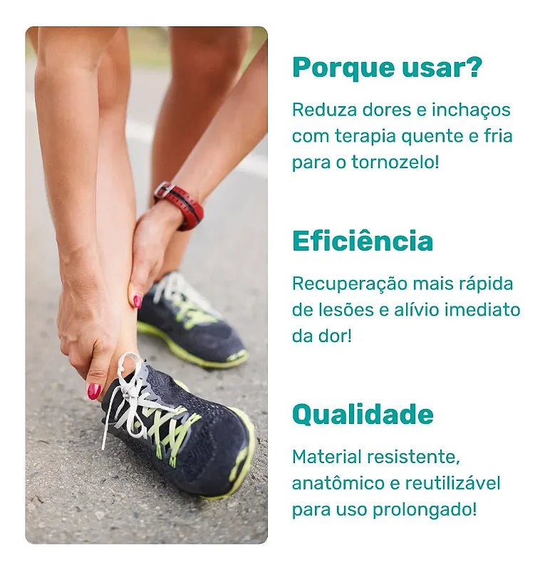 Faixa para Tornozelo Termogel Quente e Frio — foto 2