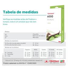Meia de Compressão 7/8 20-30mmHg Venosan 6000 — foto 4