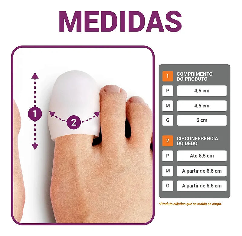 Protetor Dedeira Silicone Para Unha Encravada — foto 3