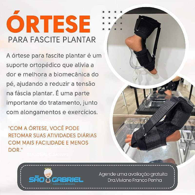 Órtese Noturna Fascite Plantar Conforto — foto 3