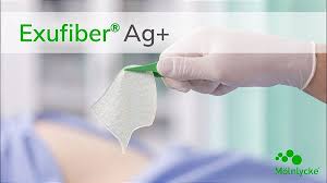 Curativo Exufiber AG 15x15 Molnlycke — foto 2