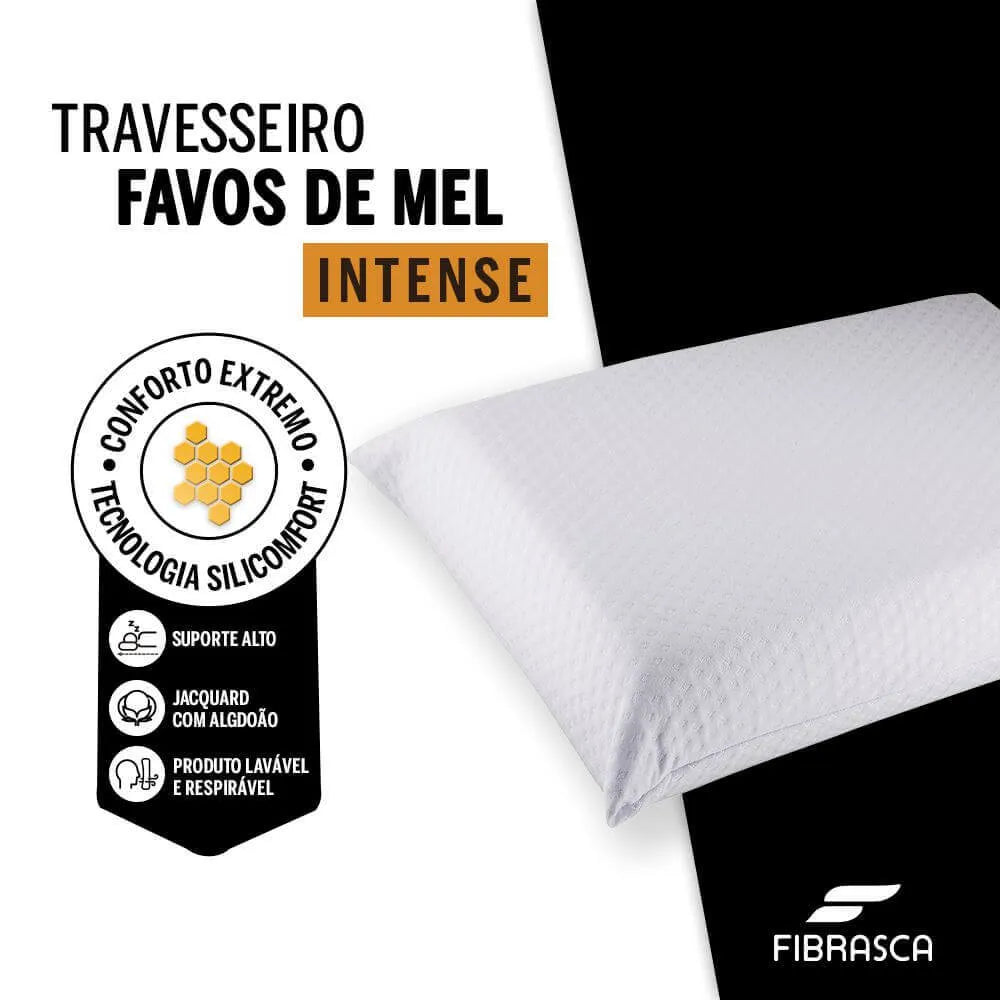 Travesseiro Favos de Mel Intense Fibrasca