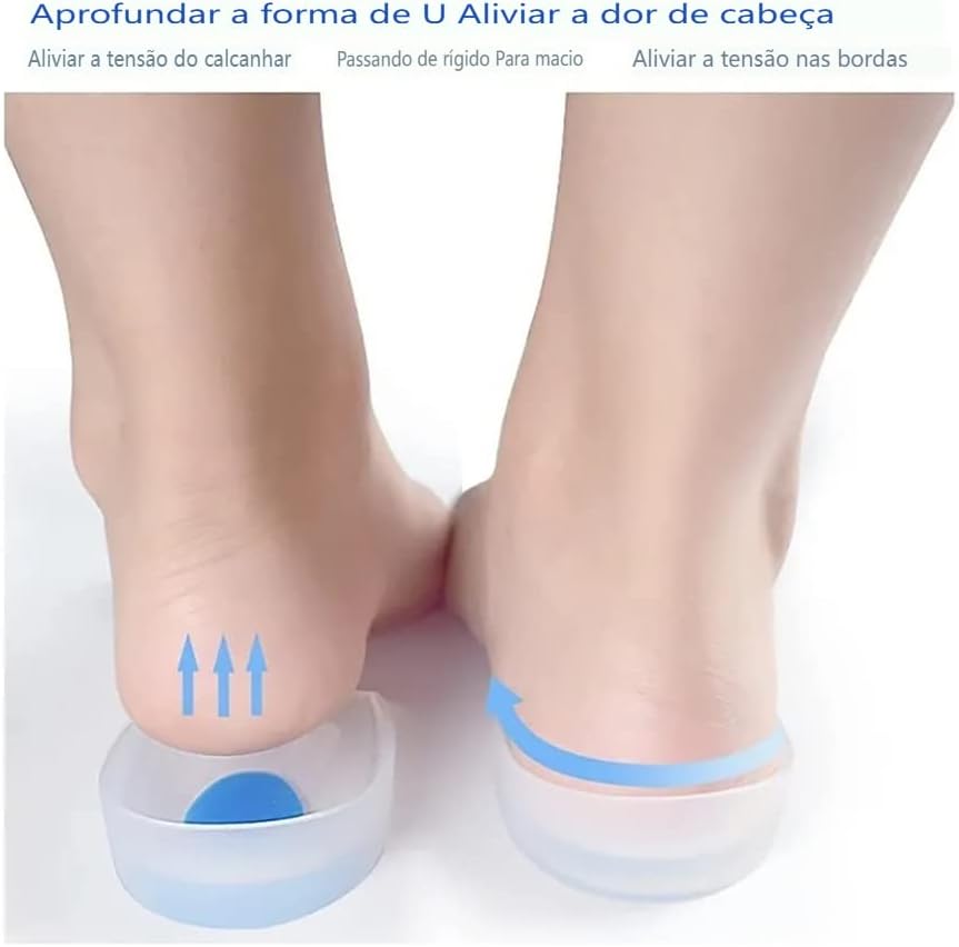 Calcanheira de Silicone para Esporão de Calcaneo