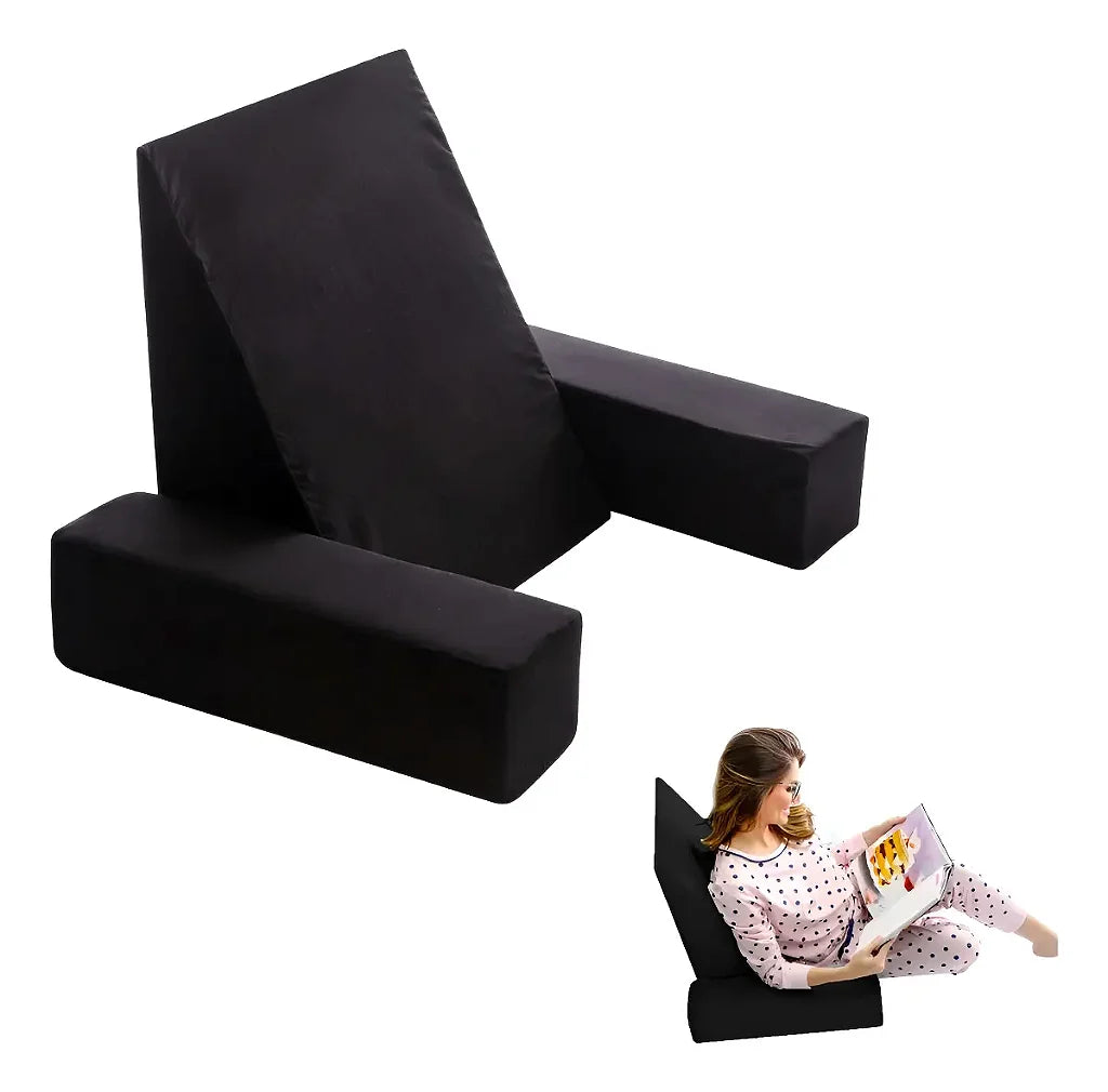 Encosto Almofada Triangulo Para Leitura Com Apoio De Braços Perfetto