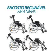 Cadeira de Rodas D700 Reclinável 120kg Dellamed — foto 4