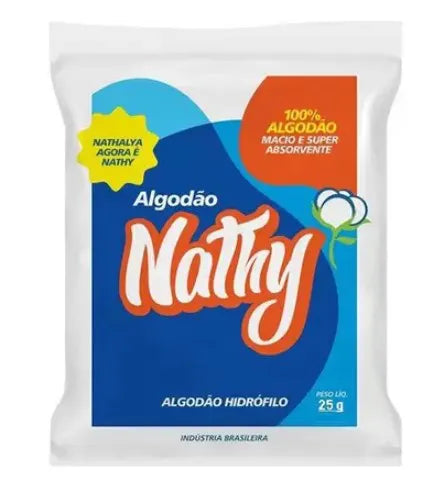 Algodão Nathy Hidrófilo 25g