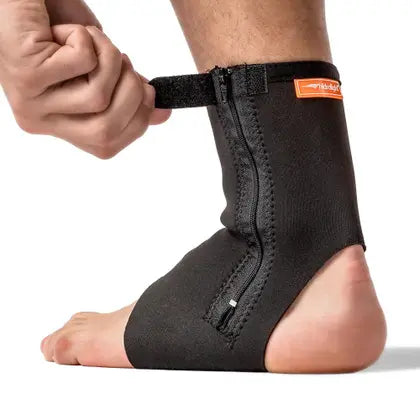 Tornozeleira neoprene c/Ziper OR46 Hidrolight