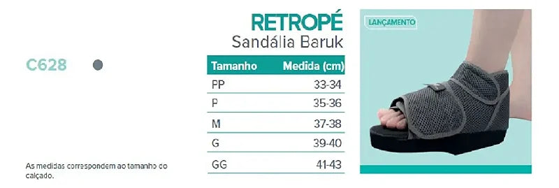 Sandália Baruk Retropé Comfort — foto 2