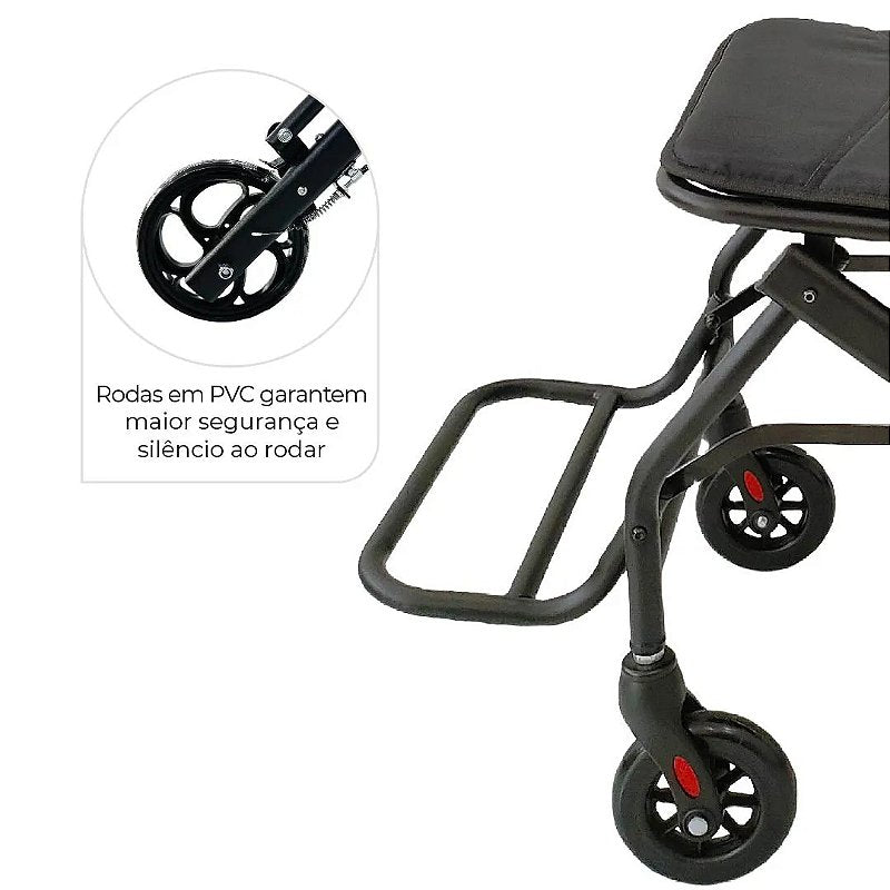 Cadeira de Transporte D90 até 100 Kg — foto 5
