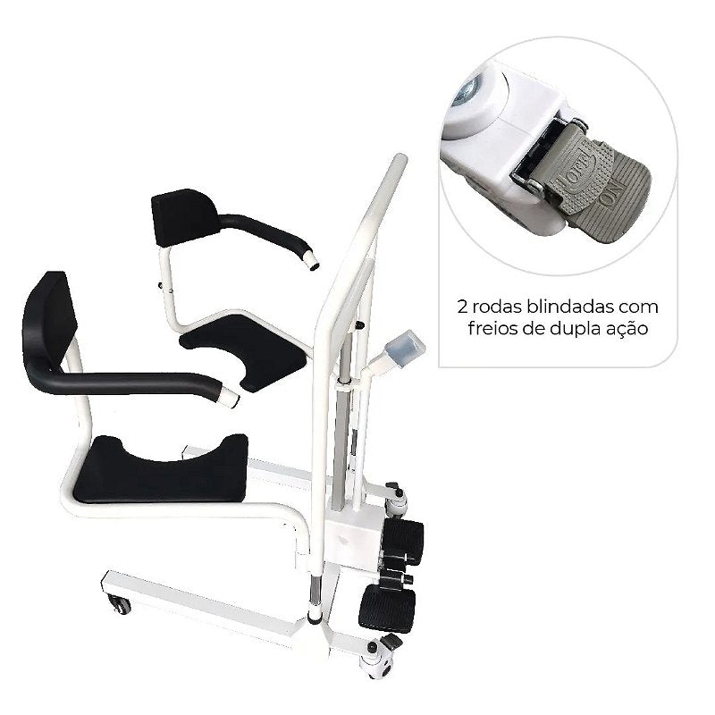 Cadeira Transferência D80 Elétrica 135Kg — foto 4