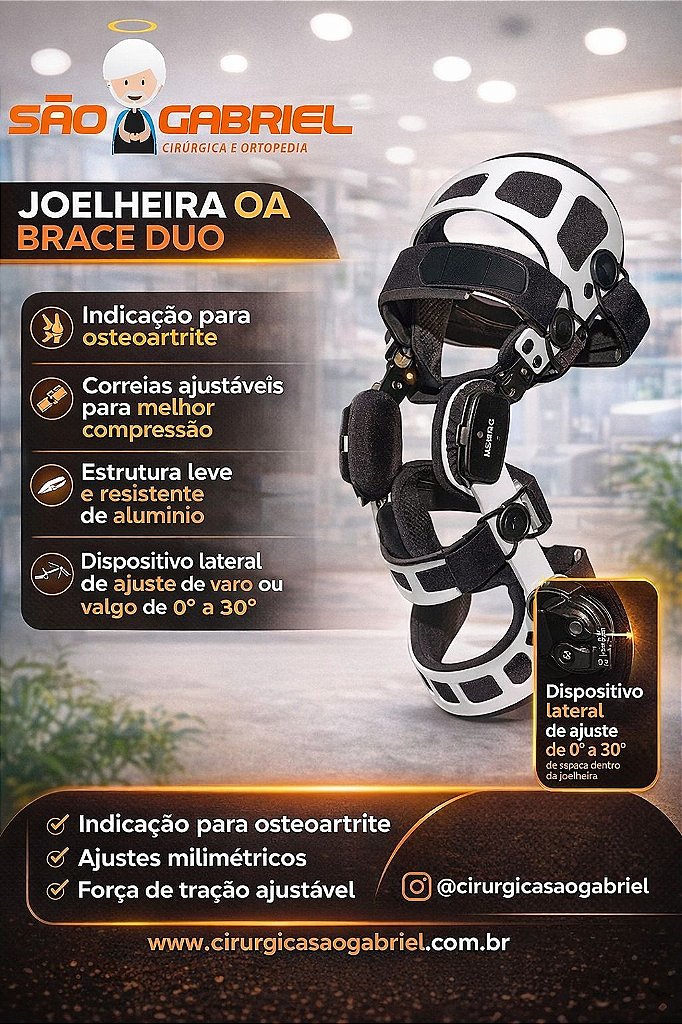 Joelheira OA Brace Duo Ref:553 Salvapé