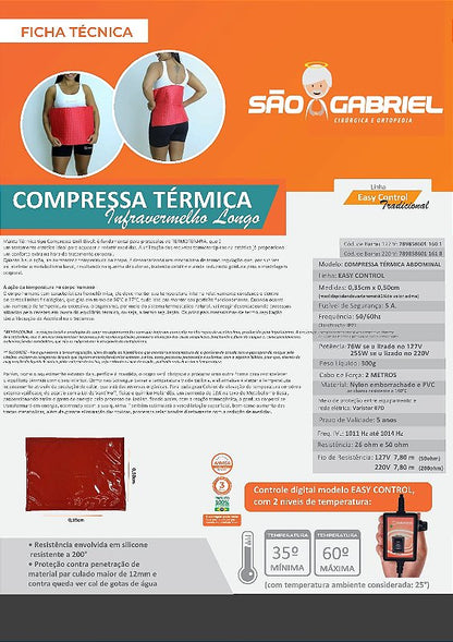 Compressa Térmica 0,35x0,50 Styllus Term