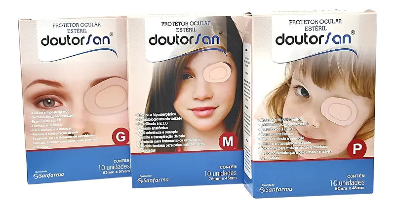 Protetor Ocular Estéril 10 Unidades Doutorsan | Cirurgica São Gabriel