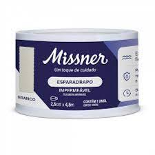 Esparadrapo Impermeável 2,5cm x 4,5m Branco