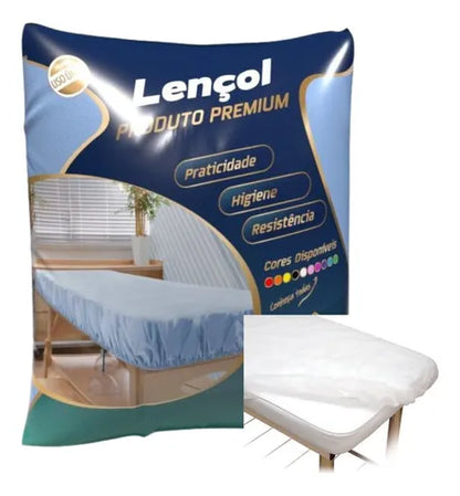 Lençol Descartável TNT 20g Elástico 210x90 — foto 2