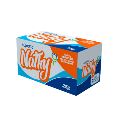 Algodão Nathy 25g Macio e Absorvente