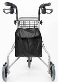 Andador 3 Rodas Evolution Cesto e Bolsa — foto 2