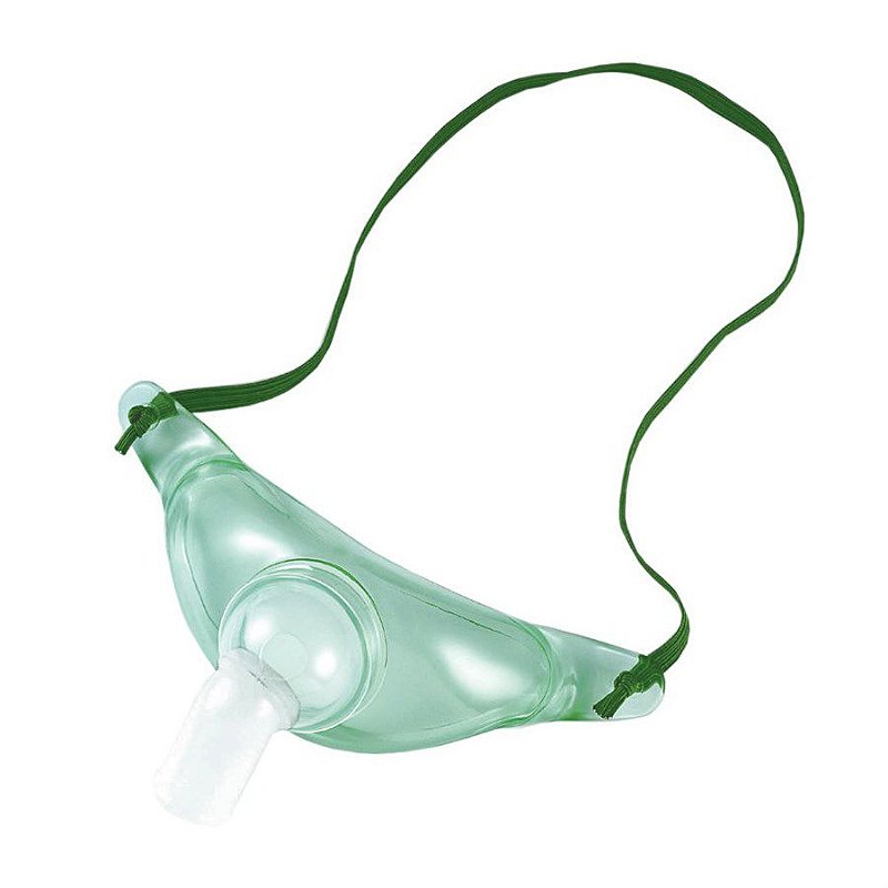 Máscara Traqueostomia Adulto Verde
