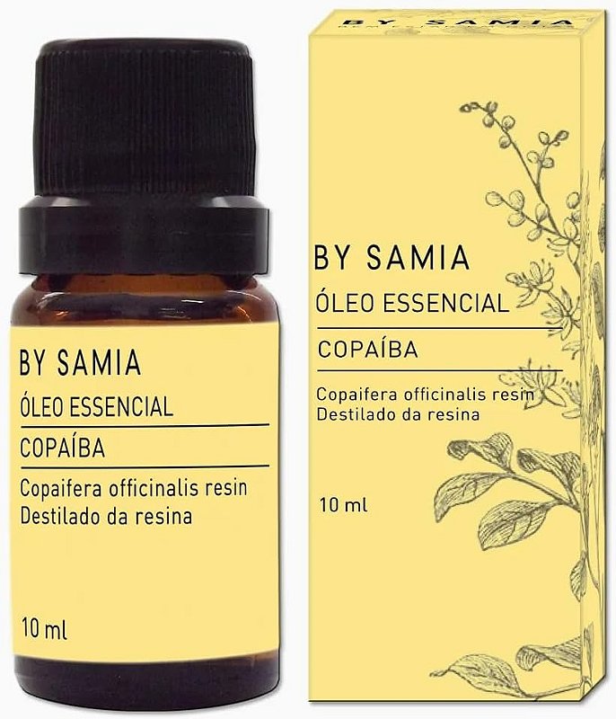 Óleo Essencial de Copaíba 10ml By Samia