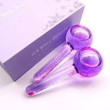 Massageador Facial Ice Globes Roxo — foto 3