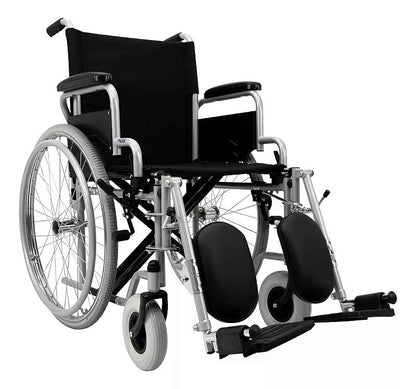 Cadeira de Rodas Frankfurt 110kg Elevação Pernas