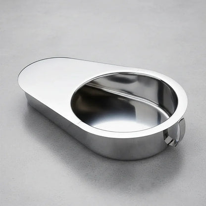 Comadre Inox 3500ml 40x30cm — foto 2