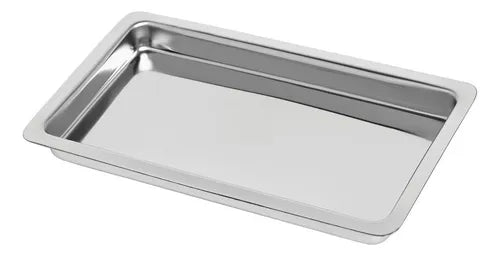 Bandeja Inox Lisa 22x12x1,5 cm