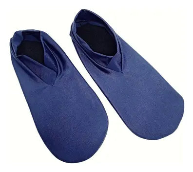 Sapatilha Antiderrapante para Idoso Azul