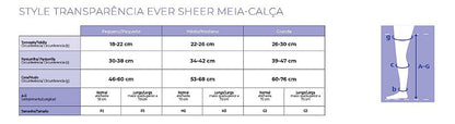 Meia Calça Sigvaris Ever Sheer 20-30 mmHg — foto 4