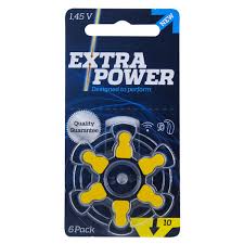 Bateria para Aparelho Auditivo Nº10 Extra Power