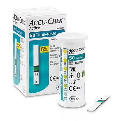 Fitas Accu-Chek Active c/50 testes