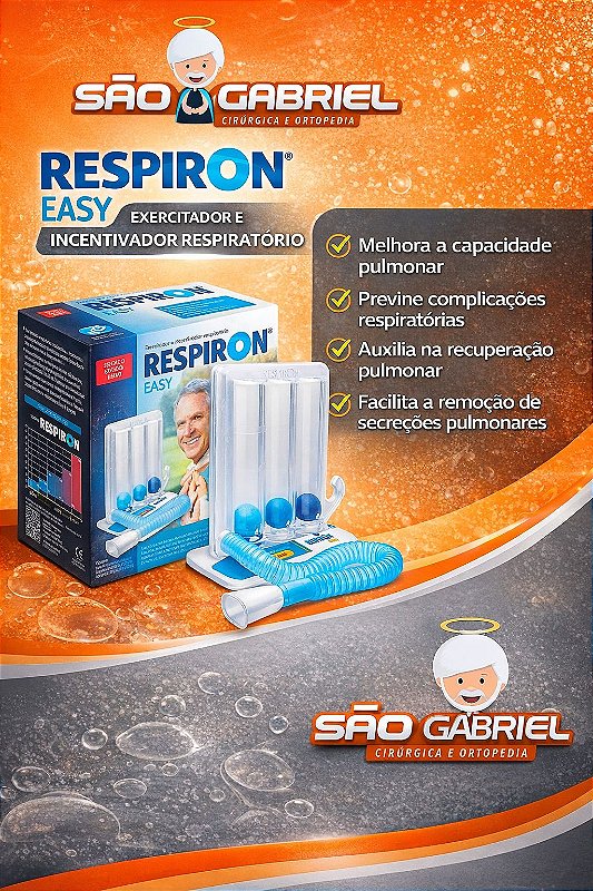 Respiron Easy Exercitador Respiratório | Cirurgica São Gabriel