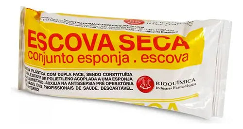 Escova Seca Para Assepsia Rioquímica