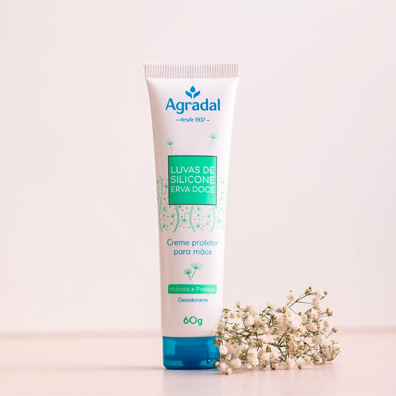 Creme para Mãos Luva de Silicone 60g
