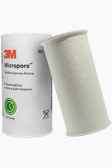 Fita Microporosa Branca 3M 10cm x 10m