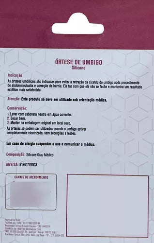 Órtese de Umbigo Silicone Anatômica — foto 3