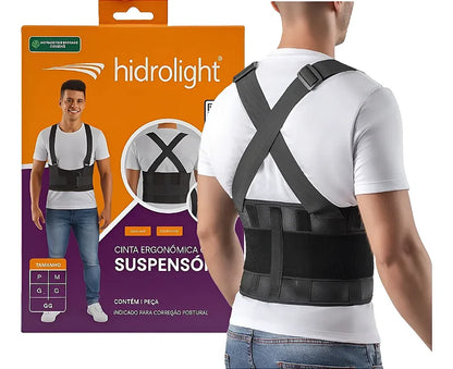 Cinta Ergonômica com Suspensório Hidrolight