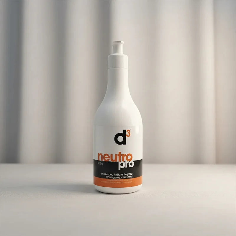 Creme Neutro Massagem Pró Deo d3 400g Pump — foto 3