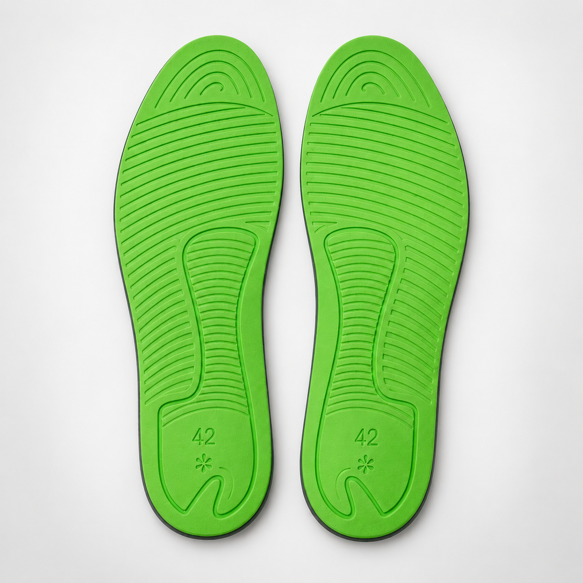 Palmilha de Gel Confortável Verde