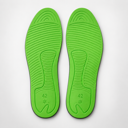 Palmilha de Gel Confortável Verde