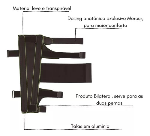 Imobilizador de Joelho Ergonômico Bilateral — foto 3