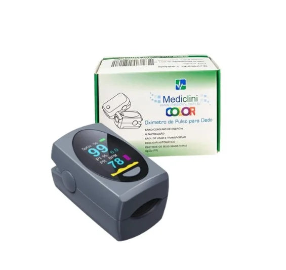 Oxímetro de Pulso Dedo Mediclini Color — foto 2