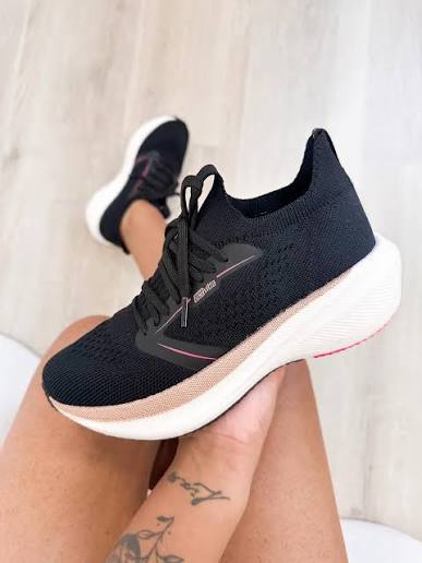 Tênis Feminino Preto 4849202 Actvitta
