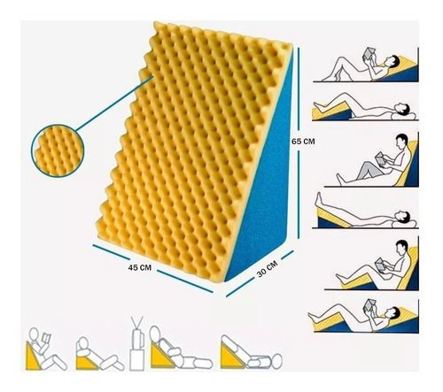 Encosto Triangular Luckspuma com Capa — foto 2