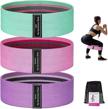 Kit Faixa Elástica Hip Mini Band 3 Níveis — foto 3