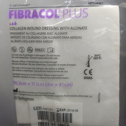 Fibracol Plus Colágeno e Alginato 10,2x11,1 — foto 2