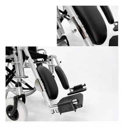 Cadeira de Rodas Frankfurt 110kg Elevação Pernas — foto 3